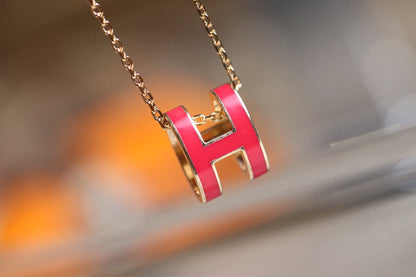 [Aetheris]POP H ANHÄNGER ROSÉGOLD