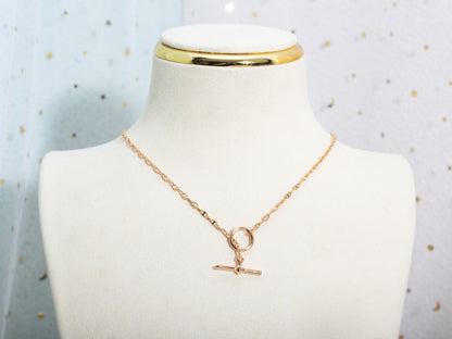 [Aetheris]ECHAPPEE NECKLACE ROSE GOLD