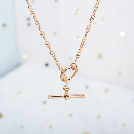 [Aetheris]ECHAPPEE NECKLACE ROSE GOLD