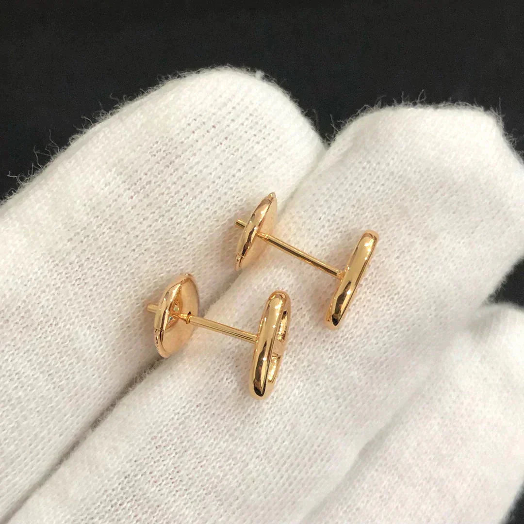 [Aetheris]CHAINE SMALL EARRINGS GOLD AND SILVER