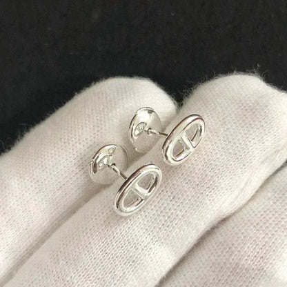 [Aetheris]CHAINE SMALL EARRINGS GOLD AND SILVER