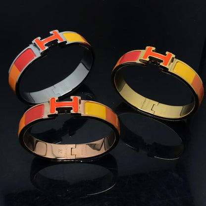 [Aetheris]H BRACELET ORANGE RAINBOW CERAMIC