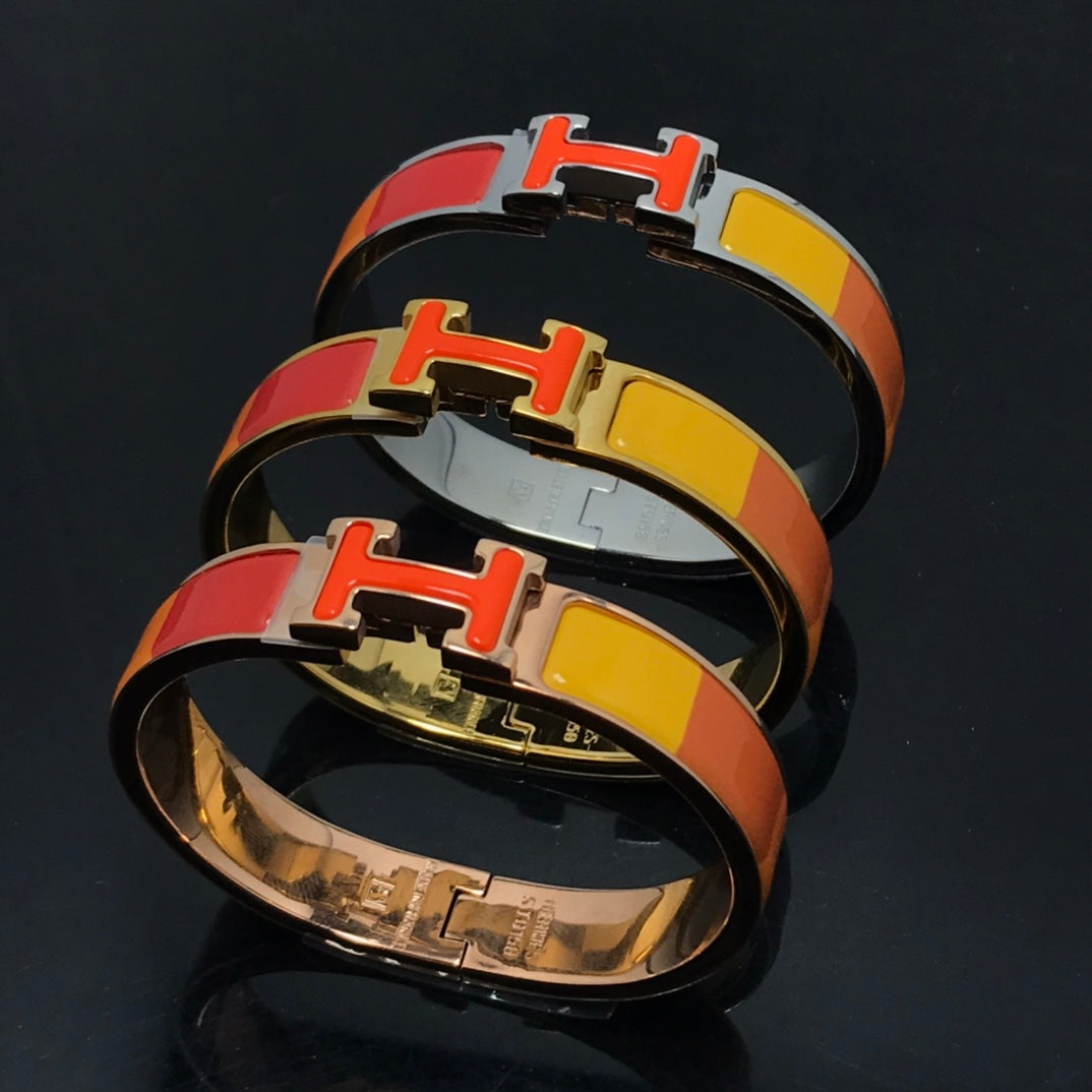 [Aetheris]H BRACELET ORANGE RAINBOW CERAMIC
