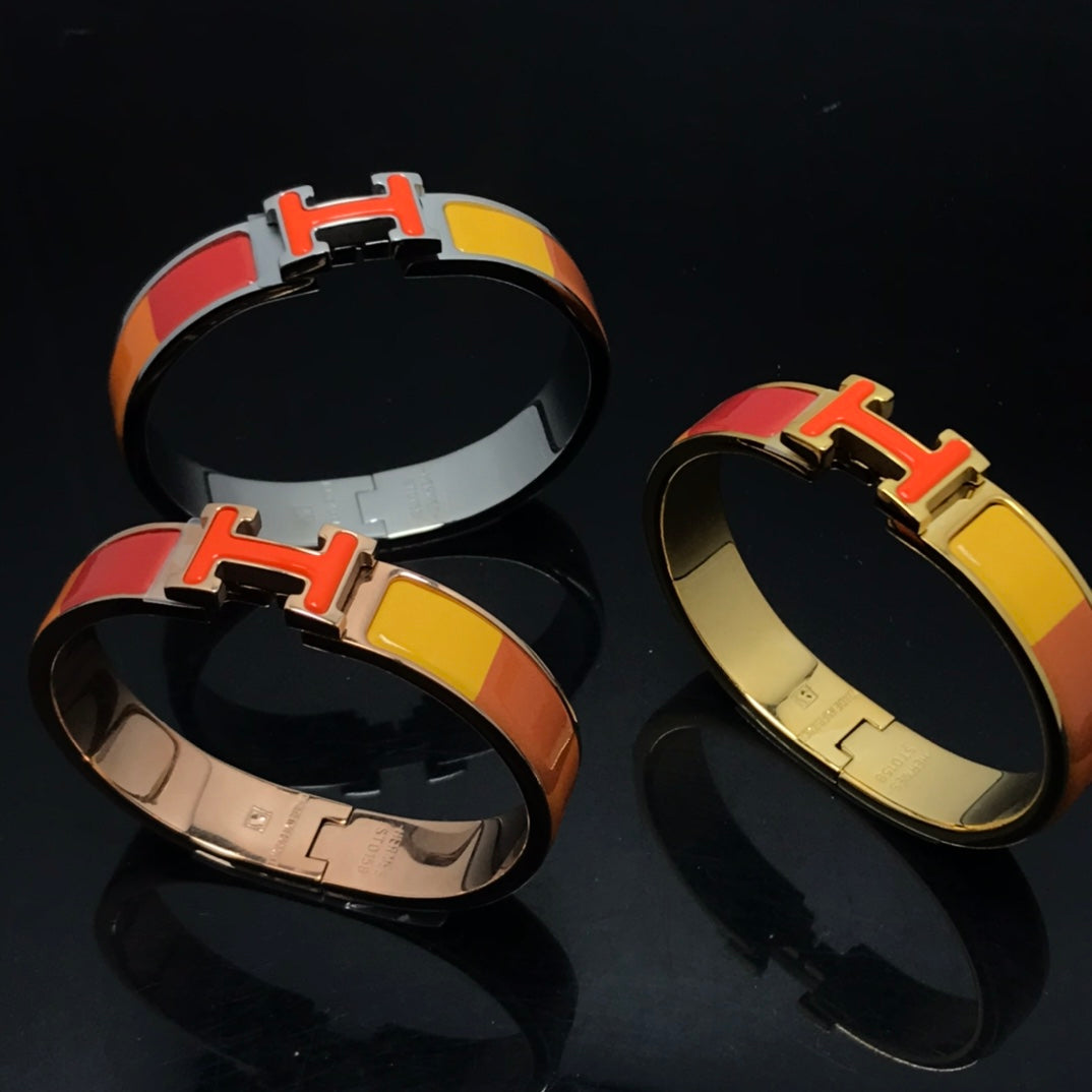 [Aetheris]H BRACELET ORANGE RAINBOW CERAMIC