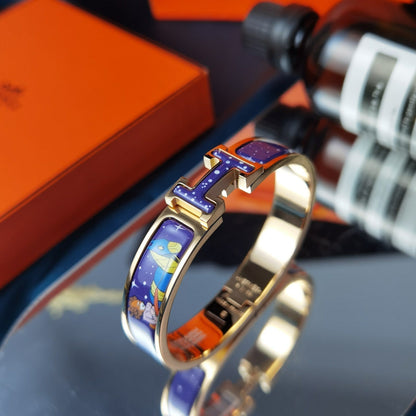 [Aetheris]H STAR AND MOON BRACELET 12MM