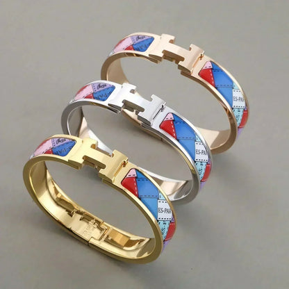 [Aetheris]H BRACELET DOTTED BORDER 12MM