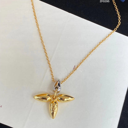 [Aetheris]LOUISETTE PEDANT GOLD NECKLACE