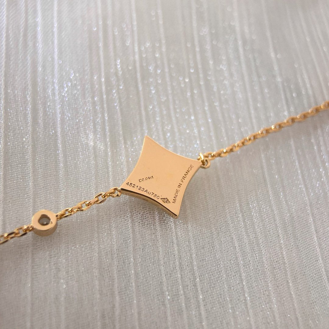 [Aetheris]COLOR STAR CARNELIAN ROSE GOLD DIAMOND BRACELET