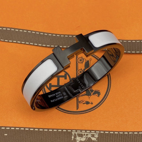 [Aetheris]H BRACELET 12MM BLACK WHITE CERAMIC