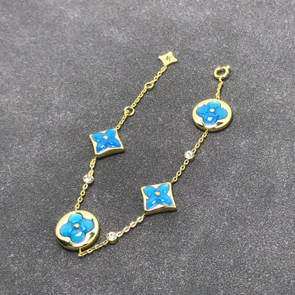 [Aetheris]STAR AND SUN TURQUOISE 4 MOTIFS 3 DIAMONDS