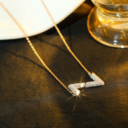 [Aetheris]VOLT SILVER DIAMOND PEDANT NECKLACE
