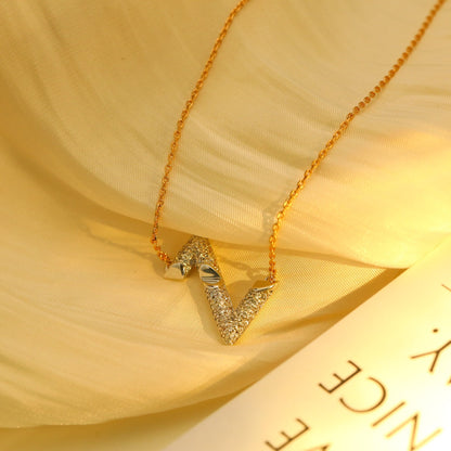 [Aetheris]VOLT SILVER DIAMOND PEDANT NECKLACE