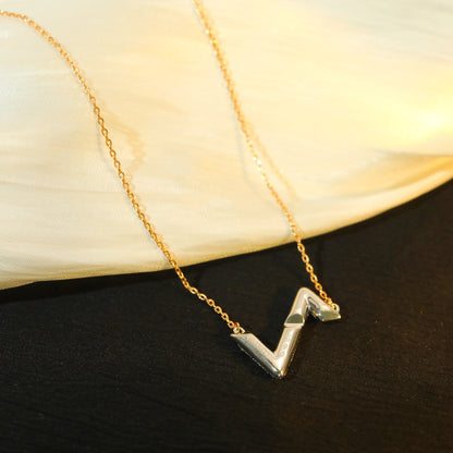 [Aetheris]VOLT SILVER DIAMOND PEDANT NECKLACE