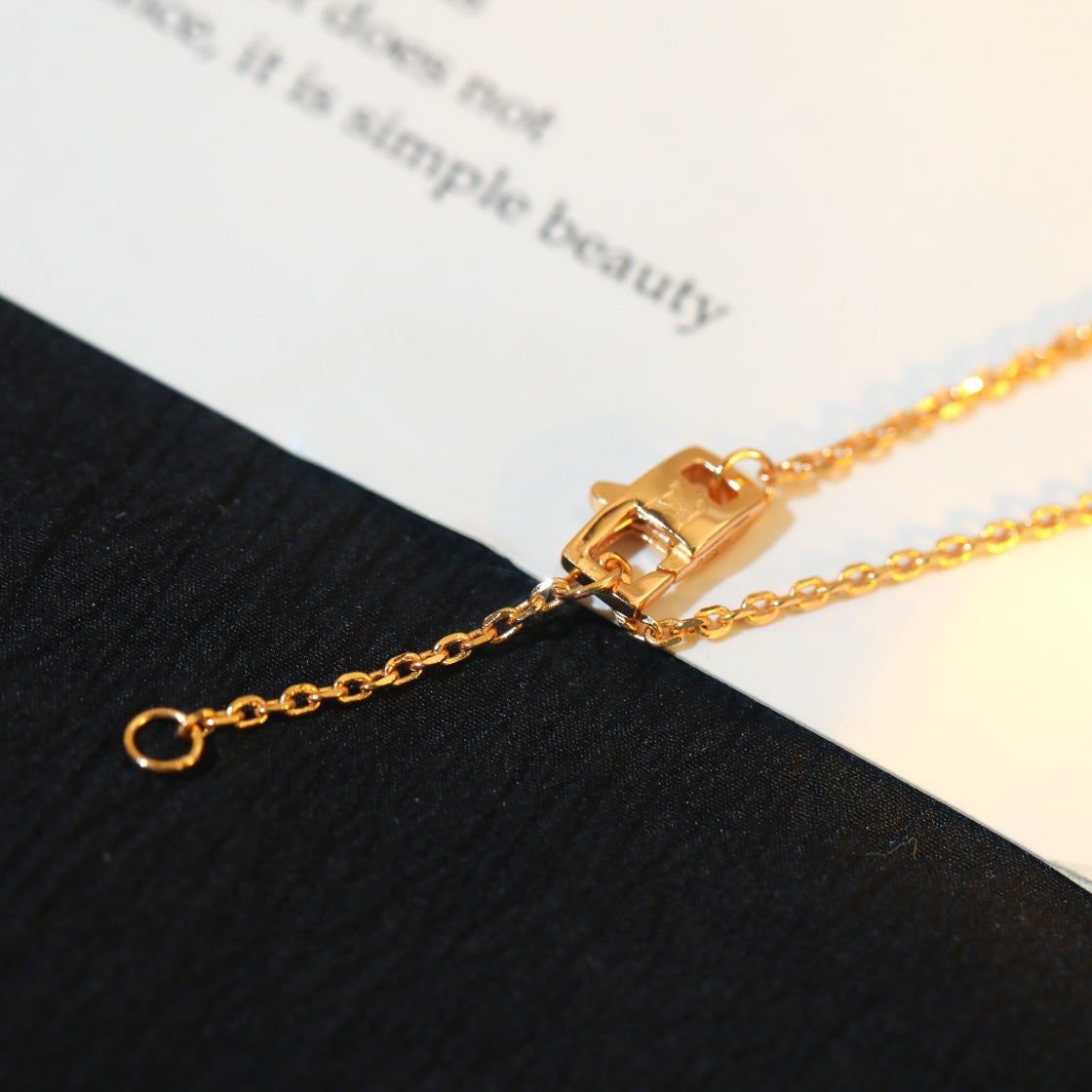[Aetheris]STAR UND SONNE DIAMANT ROSÉGOLD-HALSKETTE