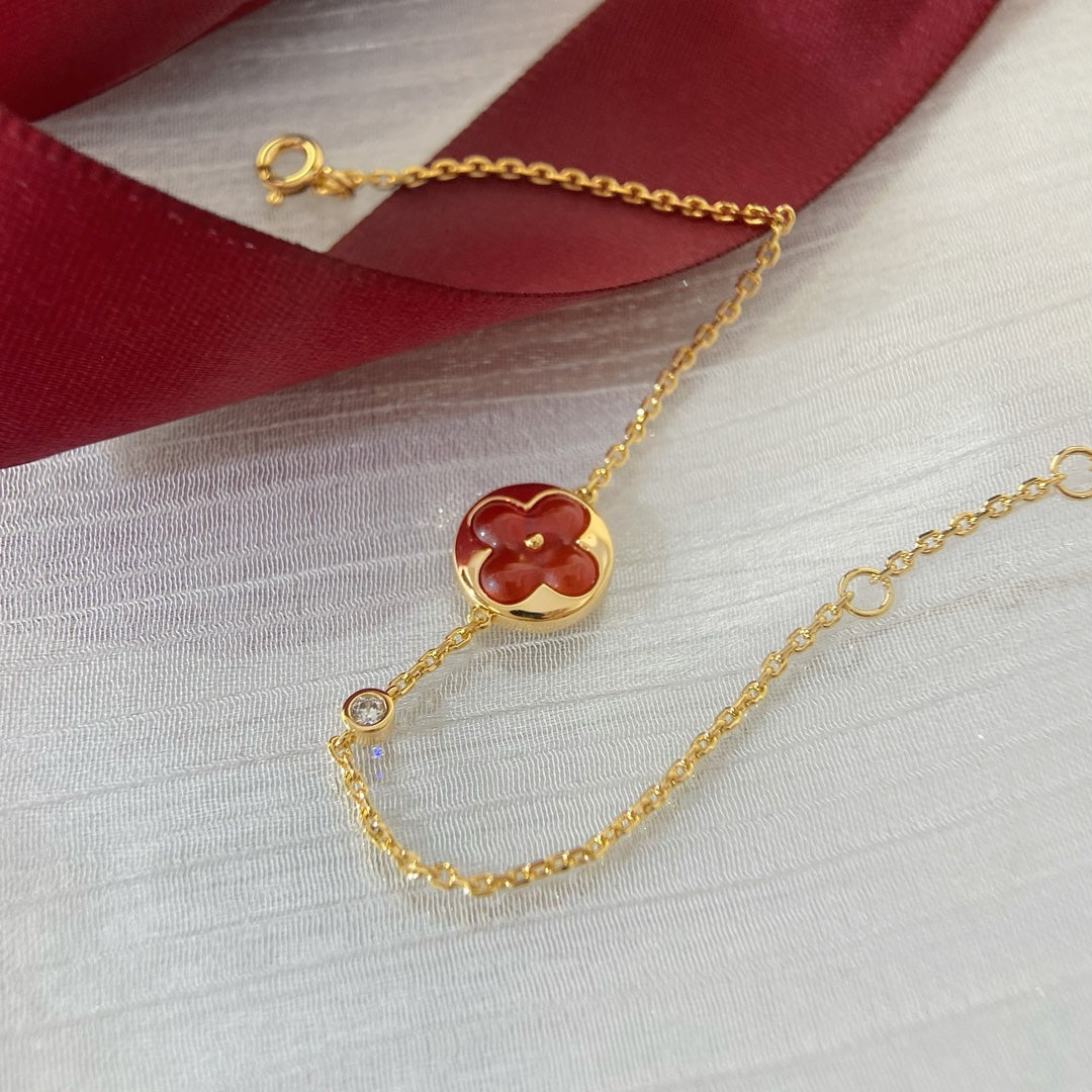 [Aetheris]SUN PEDANT CARNELIAN BRACELET