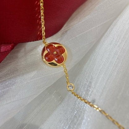 [Aetheris]SUN PEDANT CARNELIAN BRACELET
