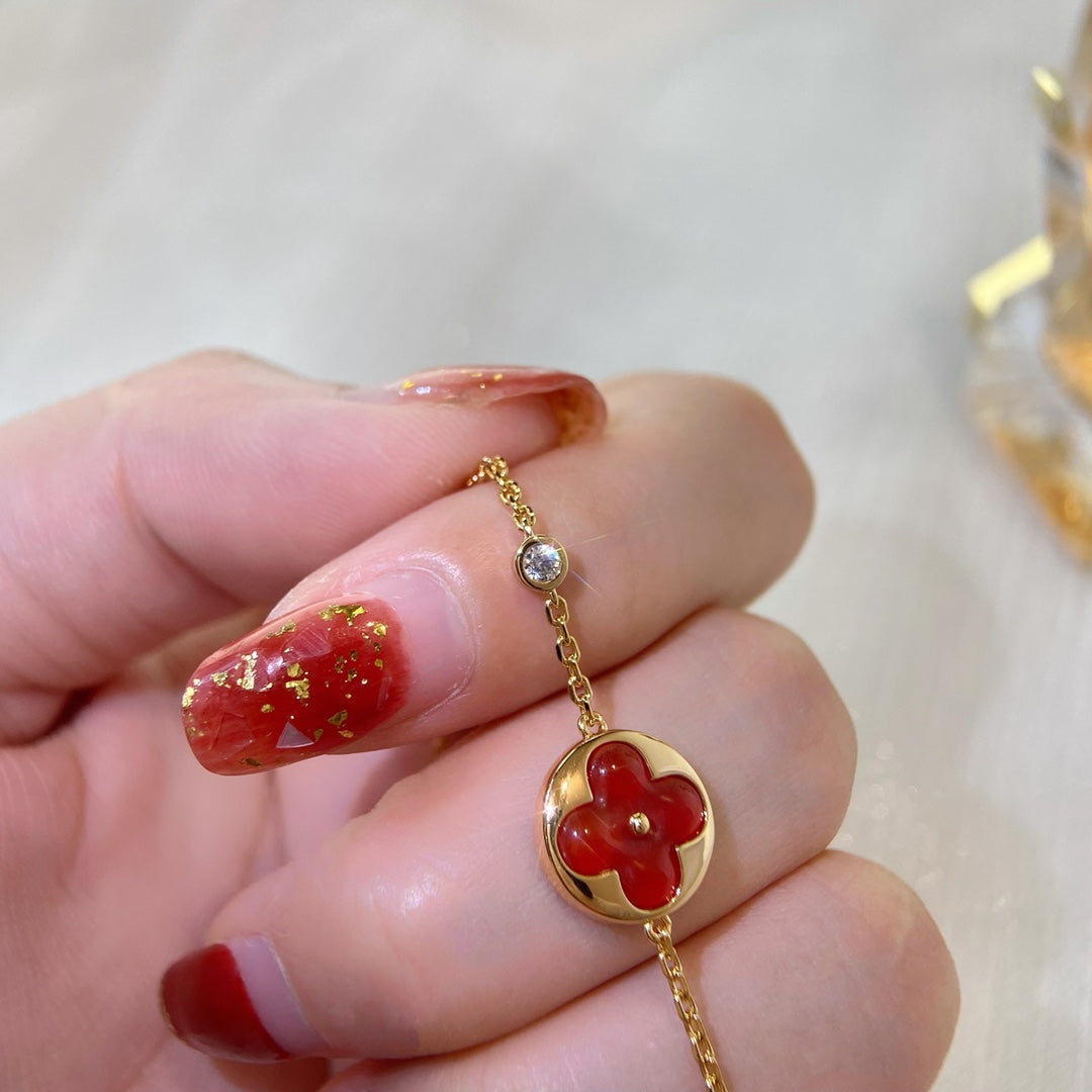 [Aetheris]SUN PEDANT CARNELIAN BRACELET