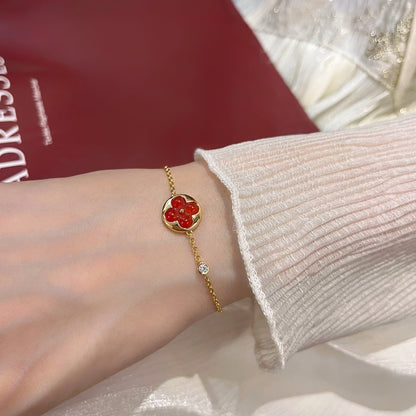 [Aetheris]SUN PEDANT CARNELIAN BRACELET