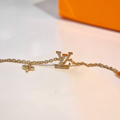 [Aetheris]LOGO STAR MOTIF GOLD BRACELET