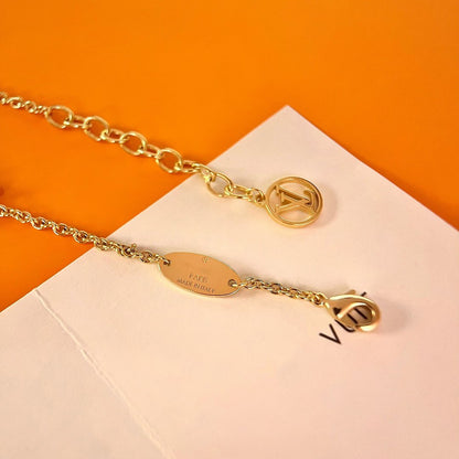 [Aetheris]LOGO STAR MOTIF GOLD BRACELET