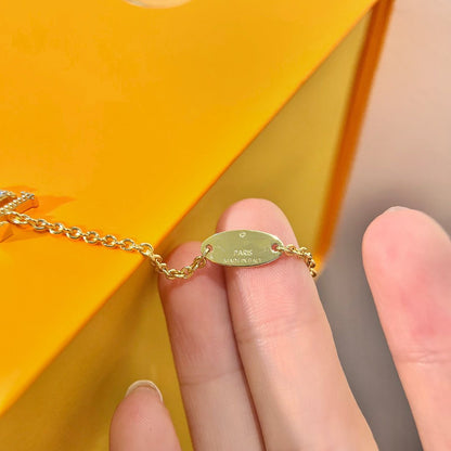[Aetheris]LOGO STAR MOTIF GOLD BRACELET