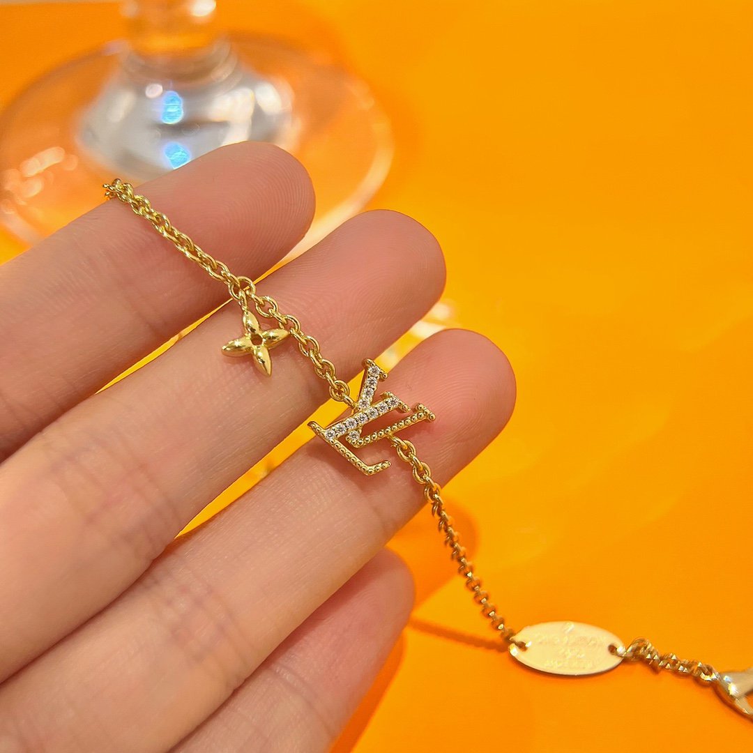 [Aetheris]LOGO STAR MOTIF GOLD BRACELET