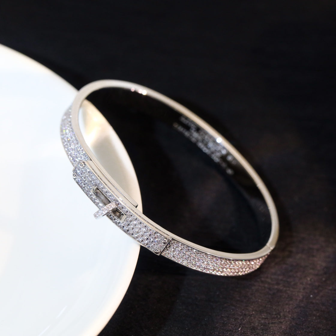 [Aetheris]KELLY BRACELET DIAMOND PAVED