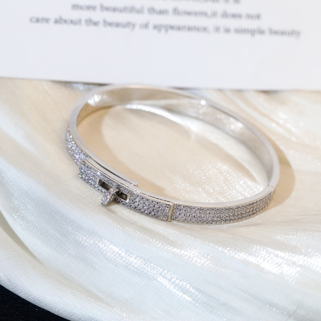 [Aetheris]KELLY BRACELET DIAMOND PAVED