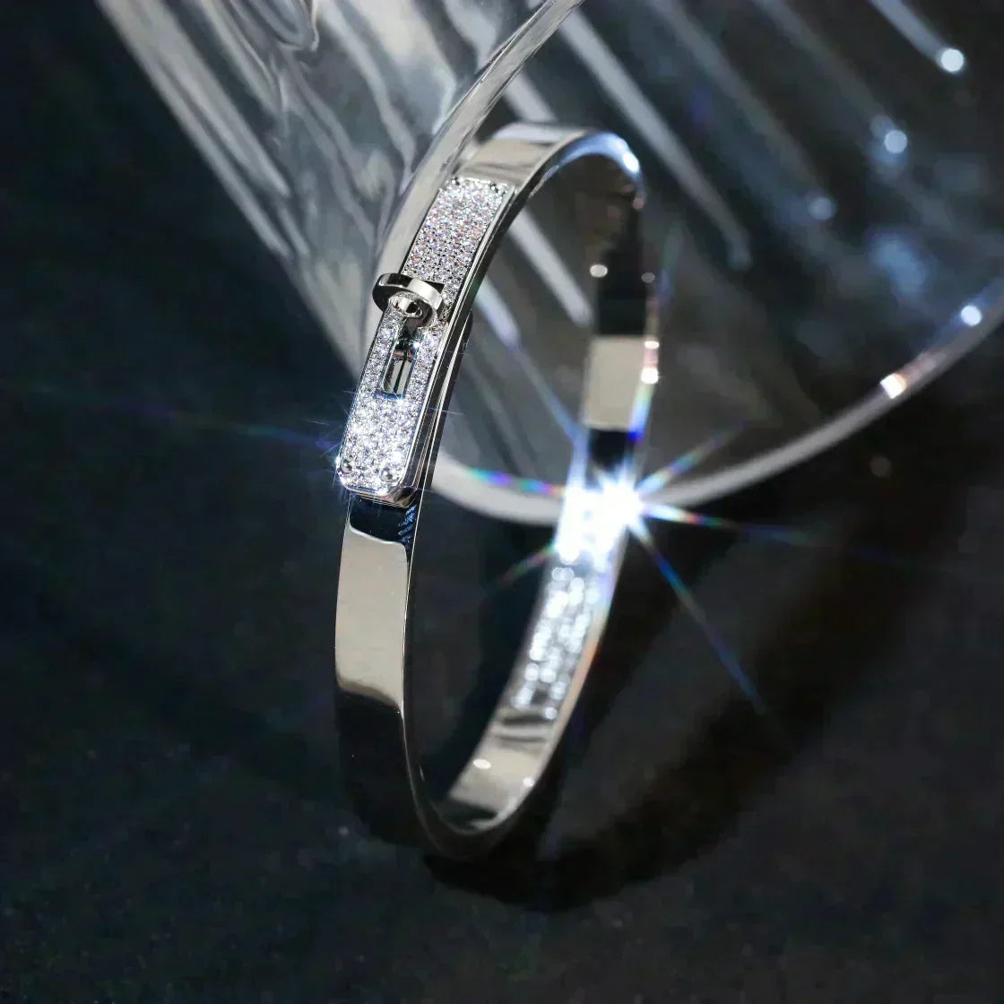 [Aetheris]KELLY SILVER DIAMOND BRACELET