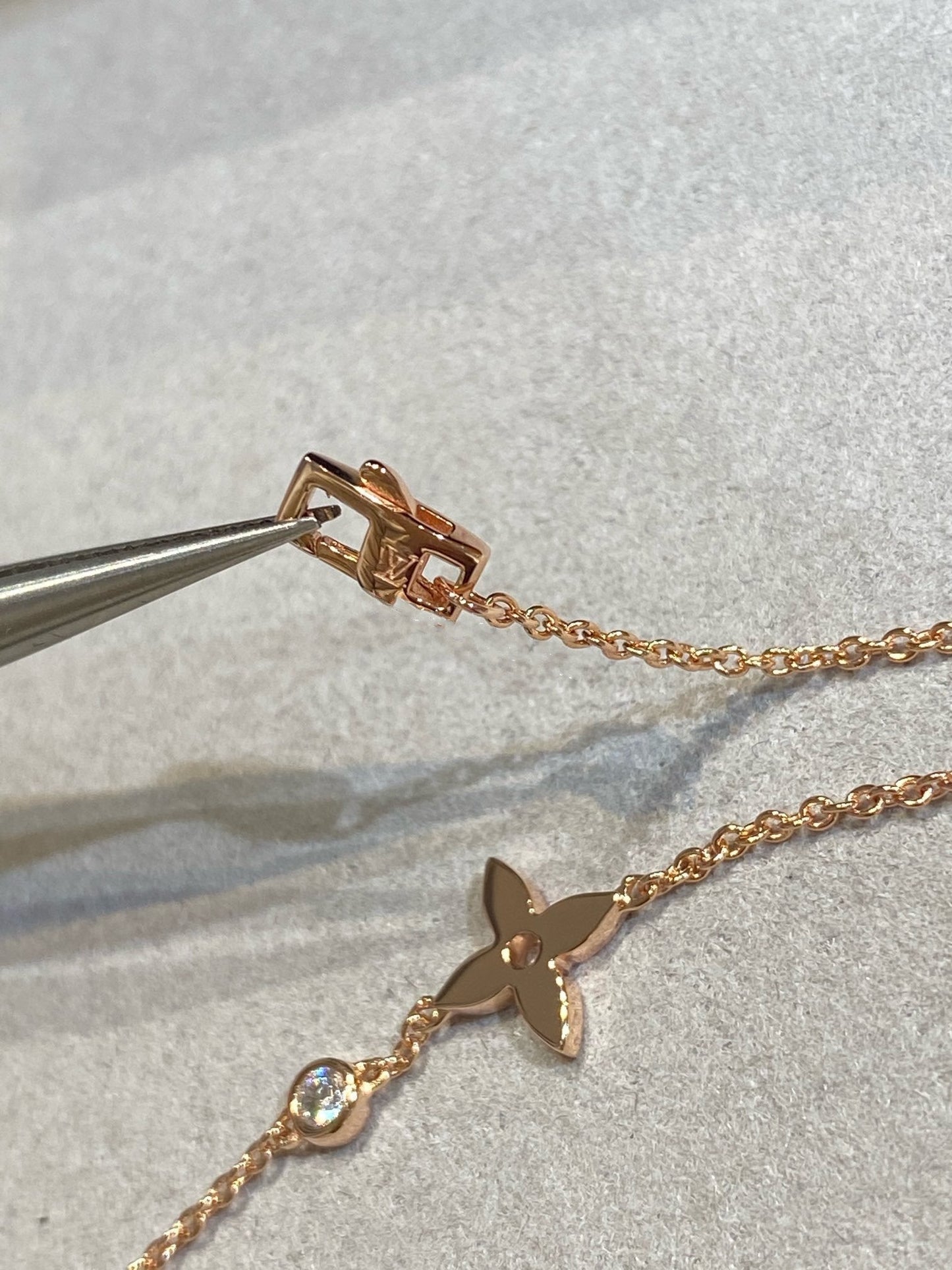 [Aetheris]STAR DIAMOND ROSE GOLD BRACELET