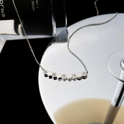 [Aetheris]BEE MY LOVE DIAMOND NECKLACE