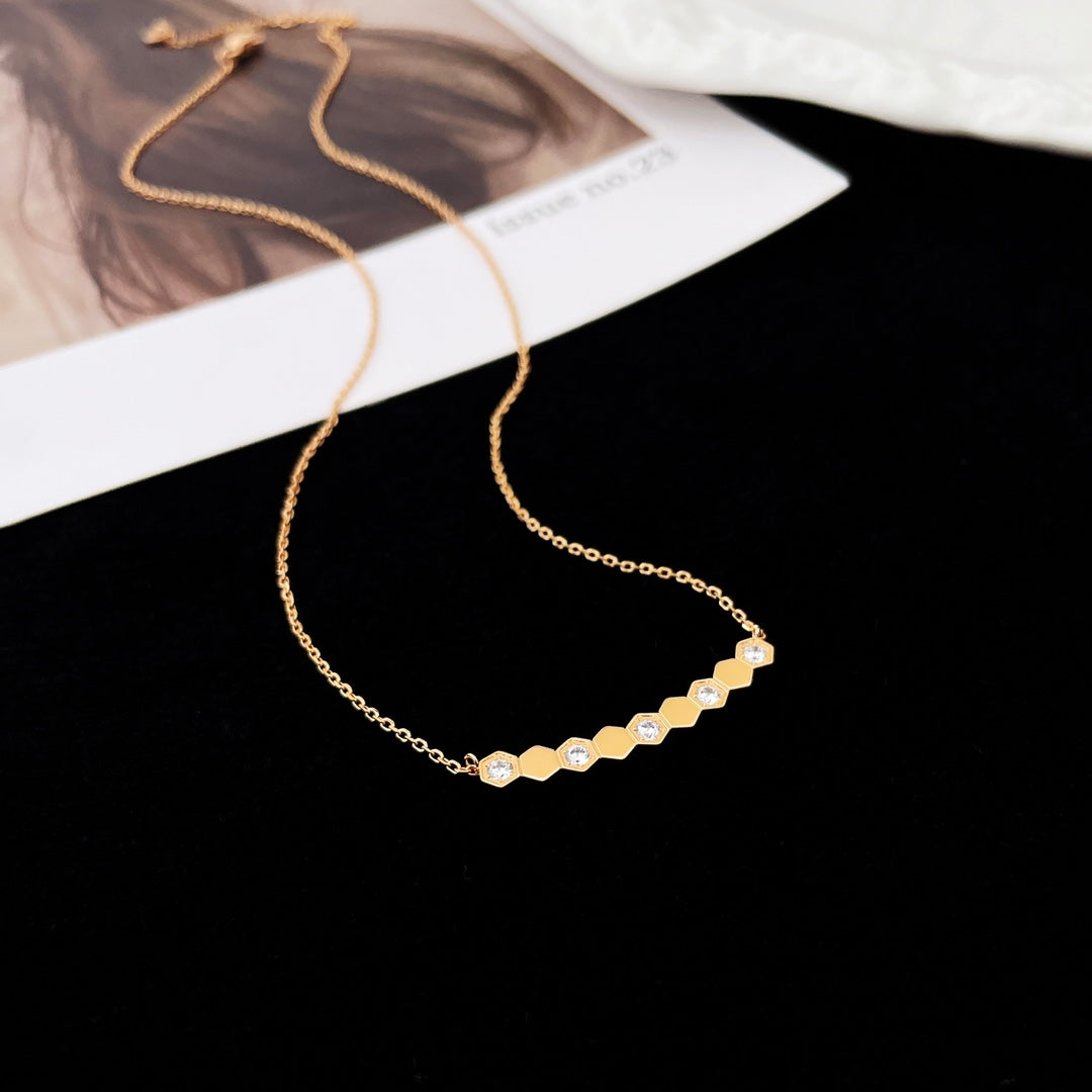 [Aetheris]BEE MY LOVE DIAMOND NECKLACE