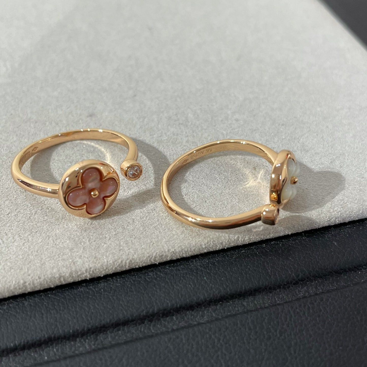 [Aetheris]SUN 1 DIAMANT PINK MOP RING