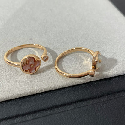 [Aetheris]SUN 1 DIAMANT PINK MOP RING