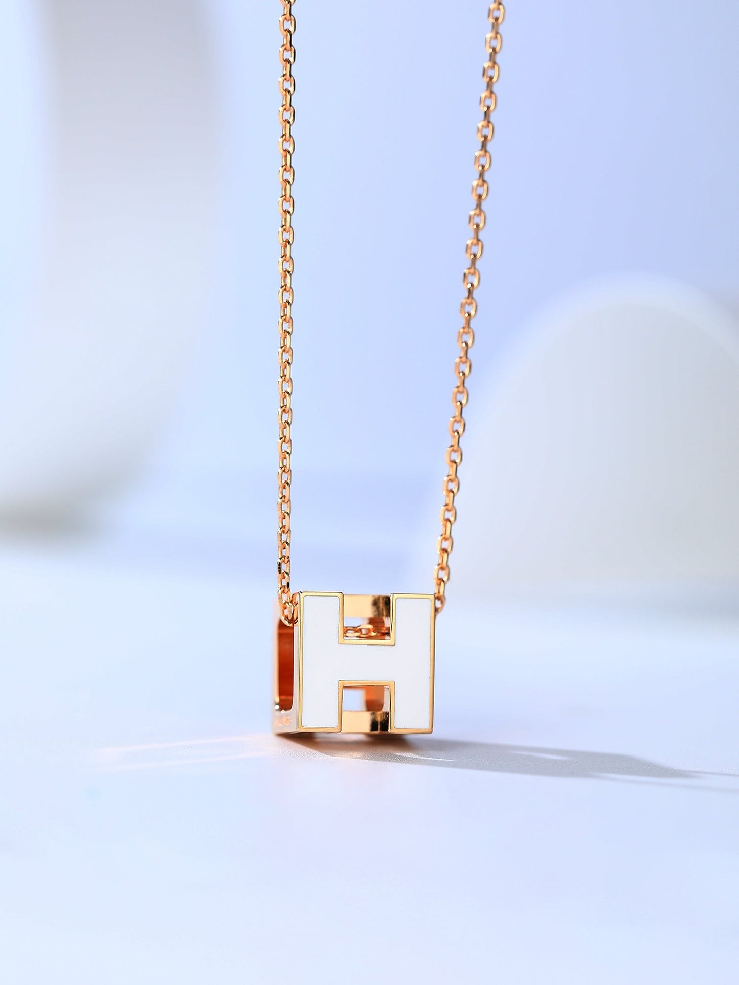 [Aetheris]H CAGE ROSE GOLD NECKLACE