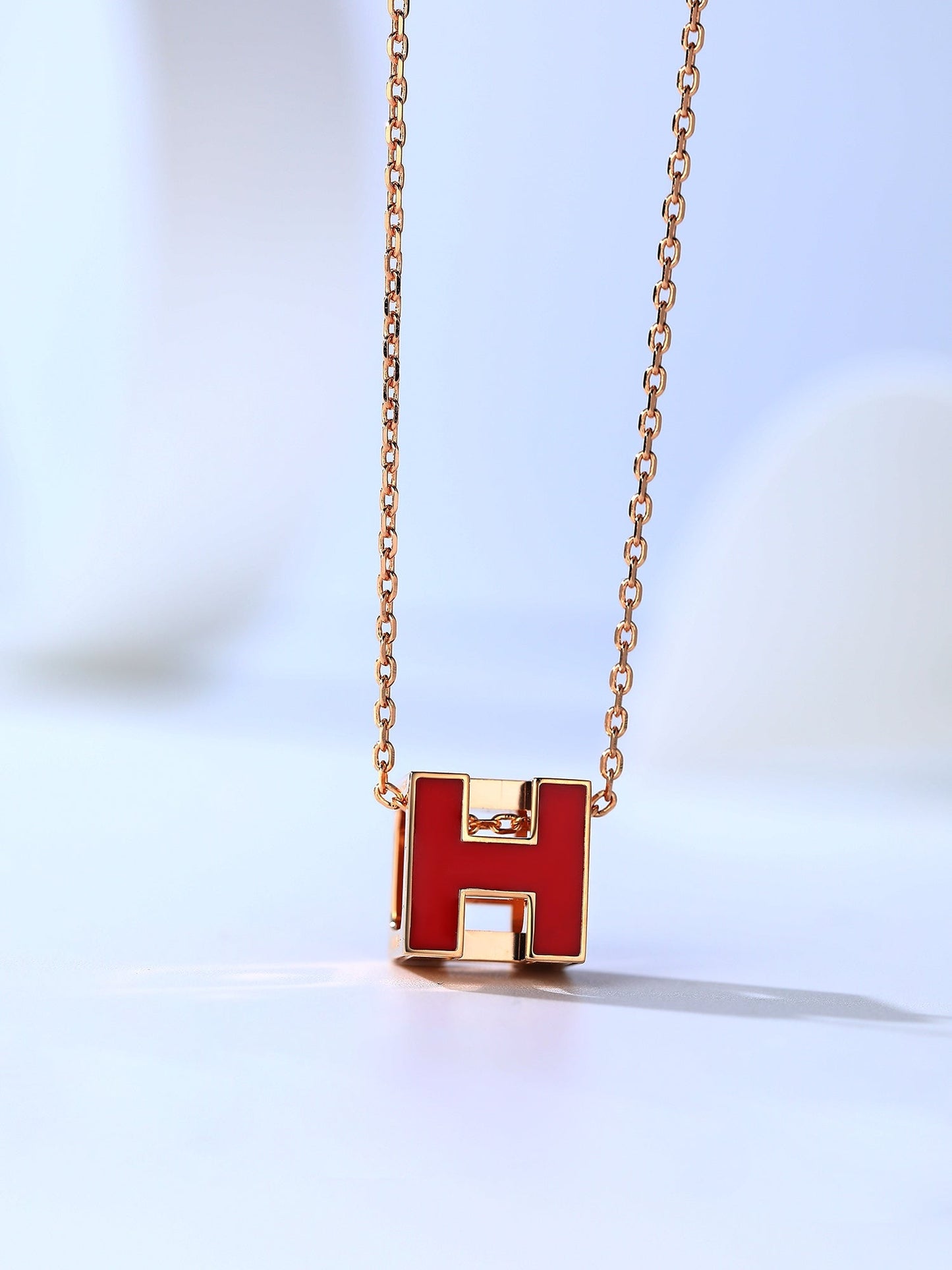 [Aetheris]H CAGE ROSE GOLD NECKLACE