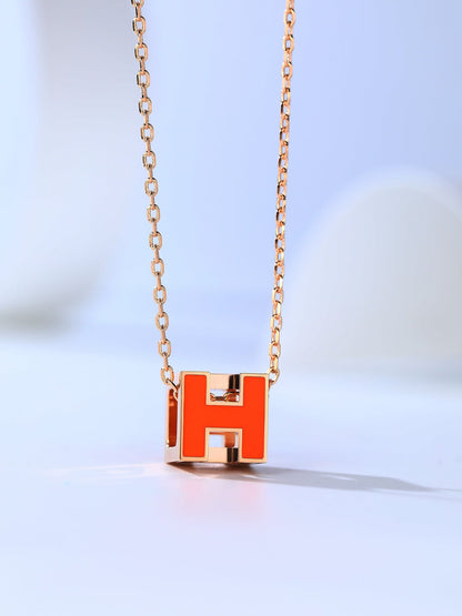[Aetheris]H CAGE ROSE GOLD NECKLACE