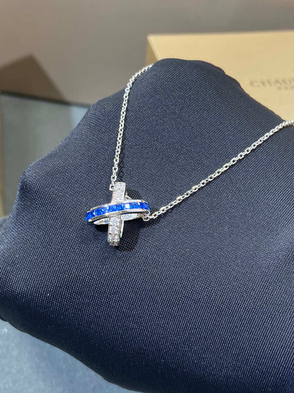 [Aetheris]LIENS DIAMOND SILVER NECKLACE