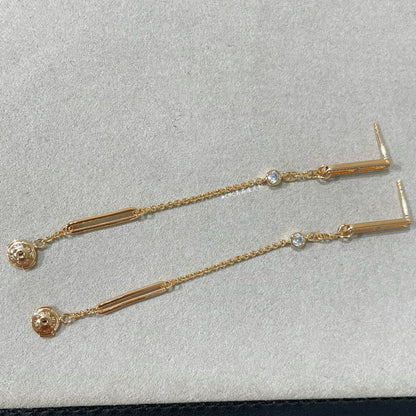 [Aetheris]CHAINE CHAOS DIAMOND DROP EARRINGS