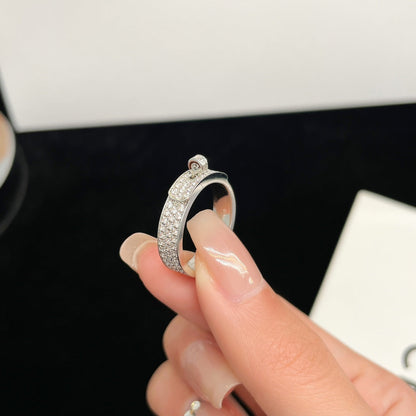[Aetheris]KELLY SILVER DIAMOND RING