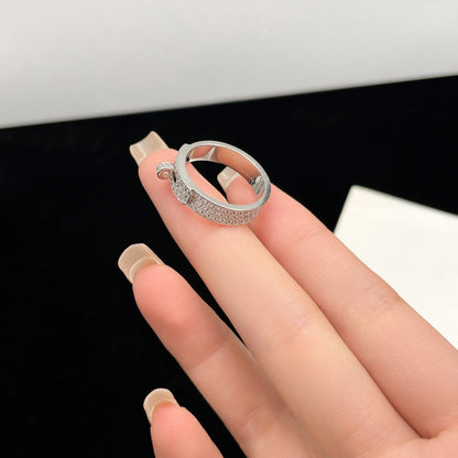 [Aetheris]KELLY SILVER DIAMOND RING
