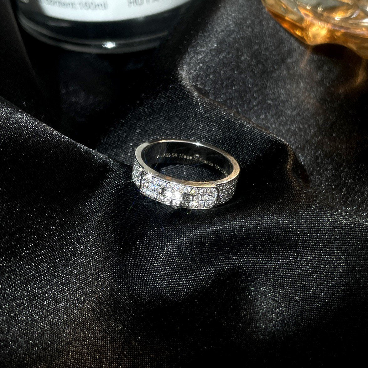 [Aetheris]KELLY SILVER DIAMOND RING