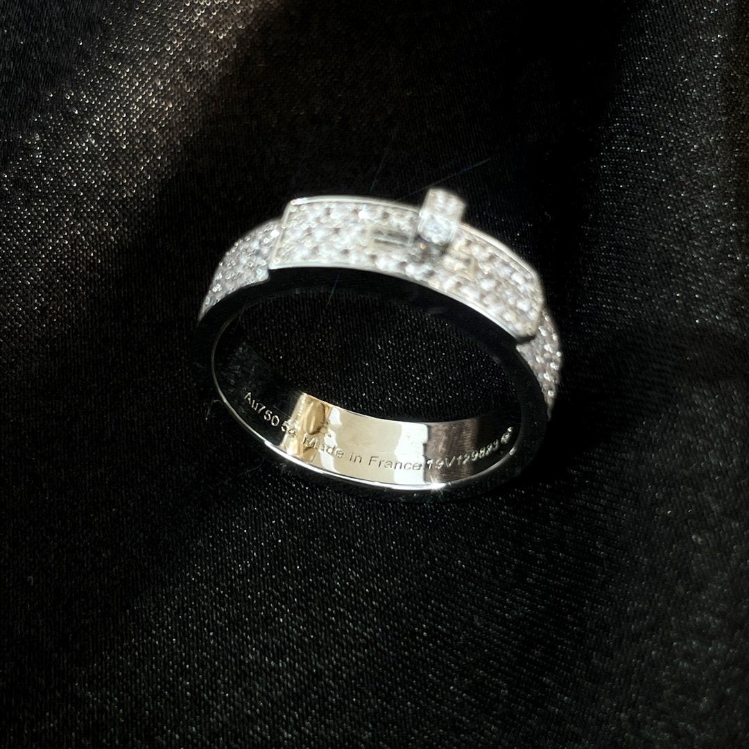 [Aetheris]KELLY SILVER DIAMOND RING
