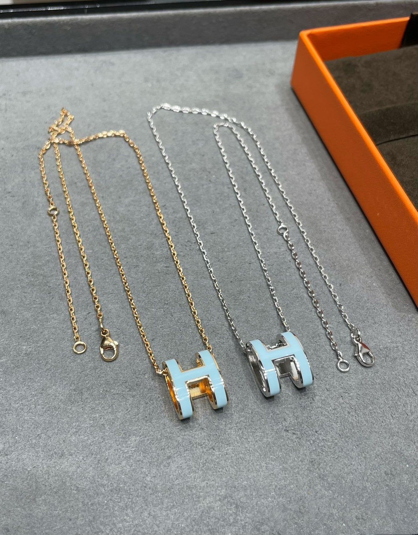 [Aetheris]POP H HIMMELBLAUE HALSKETTE