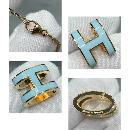 [Aetheris]POP H SKY BLUE NECKLACE