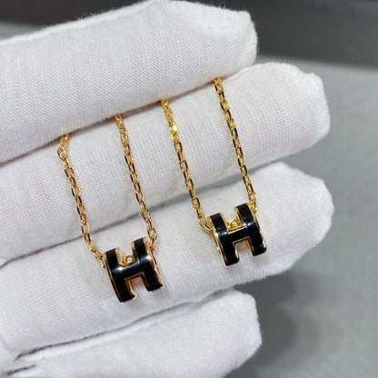[Aetheris]MINI POP H NECKLACE