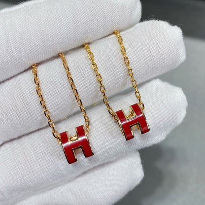 [Aetheris]MINI POP H NECKLACE