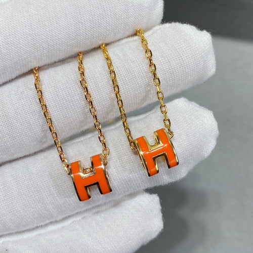 [Aetheris]MINI POP H NECKLACE