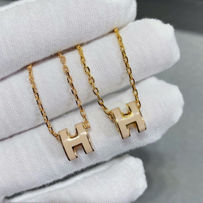 [Aetheris]MINI POP H NECKLACE