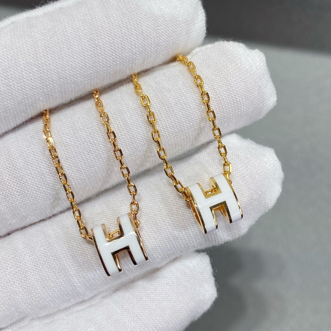 [Aetheris]MINI POP H NECKLACE